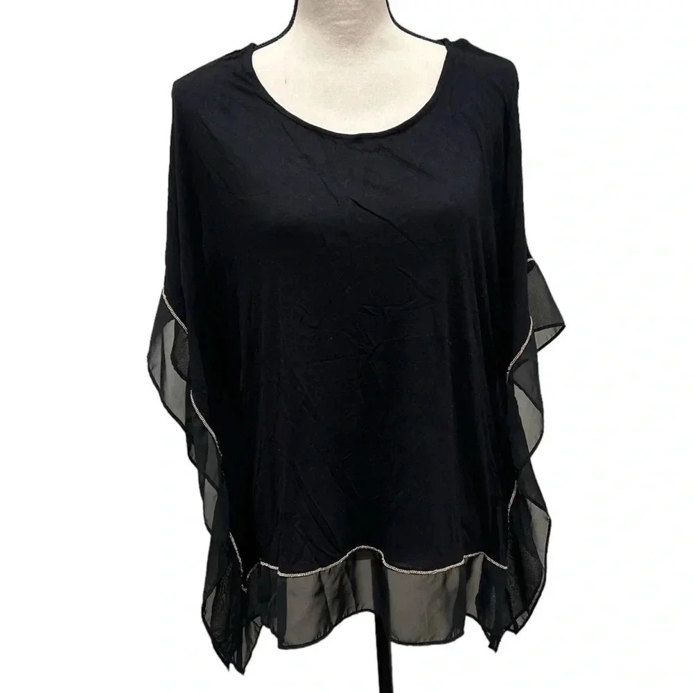 Jennifer Lopez tunic top with gold details